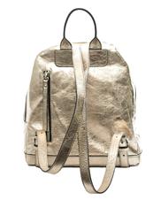 NICOLI Laminato M Backpack, Made in Italy Platinum - Women&rsquo;s Bags - 5