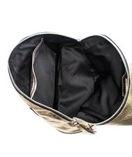 NICOLI Laminato M Backpack, Made in Italy Platinum - Women&rsquo;s Bags - 6