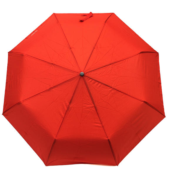 FERRA umbrella Opening and closing with automatic button, with wrist strap RED - Umbrellas