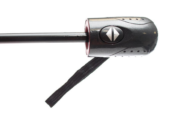 FERRA umbrella Opening and closing with automatic button, with wrist strap RED - Umbrellas