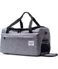 HERSCHEL duffel bag OUTFITTER, with retractable shoulder straps RAVEN CROSSHATCH - Duffle bags - 4