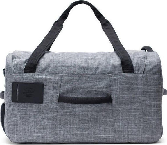 duffel bag OUTFITTER, with retractable shoulder straps RAVEN CROSSHATCH - Duffle bags