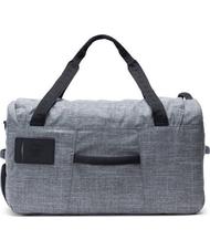 HERSCHEL duffel bag OUTFITTER, with retractable shoulder straps RAVEN CROSSHATCH - Duffle bags - 5