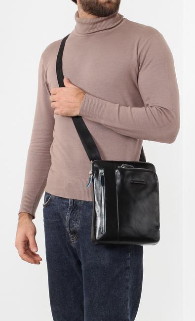 bag BLUE SQUARE, iPad holder Black - Over-the-shoulder Bags for Men