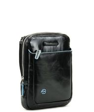 PIQUADRO bag BLUE SQUARE, tablet holder, in leather - Over-the-shoulder Bags for Men