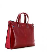PIQUADRO folder BLUE SQUARE, PC mount 15,6 ", expandable RED - Work Briefcases - 4