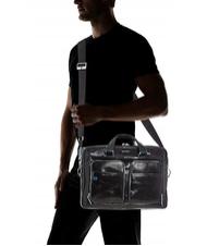 PIQUADRO folder BLUE SQUARE line, 14 "PC holder Black - Work Briefcases - 6
