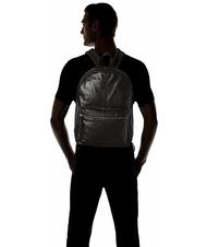 TIMBERLAND backpack In hammered leather BLACK - Laptop backpacks - 3