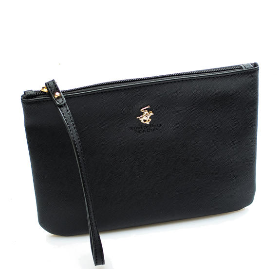  Clutch bag with cuff Black - Women&rsquo;s Bags