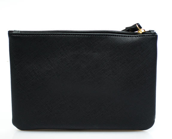  Clutch bag with cuff Black - Women&rsquo;s Bags