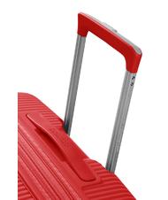 AMERICAN TOURISTER trolley case SOUNDBOX line. large. expandable red coral - Rigid Trolley Cases - 6