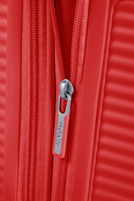 trolley case SOUNDBOX line. large. expandable red coral - Rigid Trolley Cases
