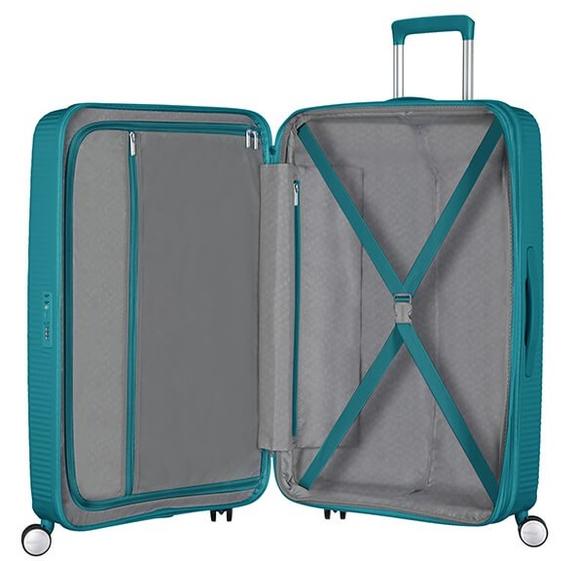 trolley case SOUNDBOX line. large. expandable JADE GREEN - Rigid Trolley Cases