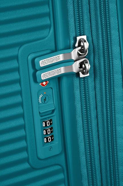 trolley case SOUNDBOX line. large. expandable JADE GREEN - Rigid Trolley Cases
