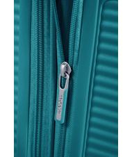 AMERICAN TOURISTER trolley case SOUNDBOX line. large. expandable JADE GREEN - Rigid Trolley Cases - 6