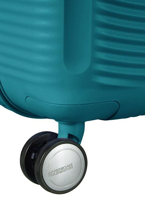 trolley case SOUNDBOX line. large. expandable JADE GREEN - Rigid Trolley Cases