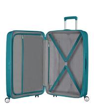 AMERICAN TOURISTER SOUNDBOX SPINNER Medium trolley, expandable JADE GREEN - Rigid Trolley Cases - 2