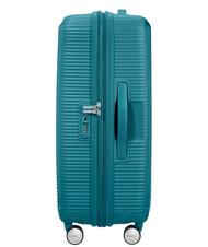 AMERICAN TOURISTER SOUNDBOX SPINNER Medium trolley, expandable JADE GREEN - Rigid Trolley Cases - 5