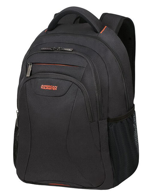 Backpack AT WORK, tablet and PC 15.6 " BLACK / ORANGE - Laptop backpacks