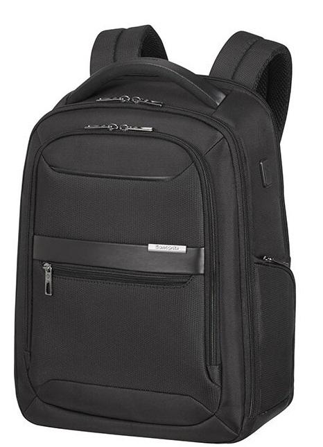 backpack VECTURA EVO, 14” PC case, with easy pass BLACK - Laptop backpacks