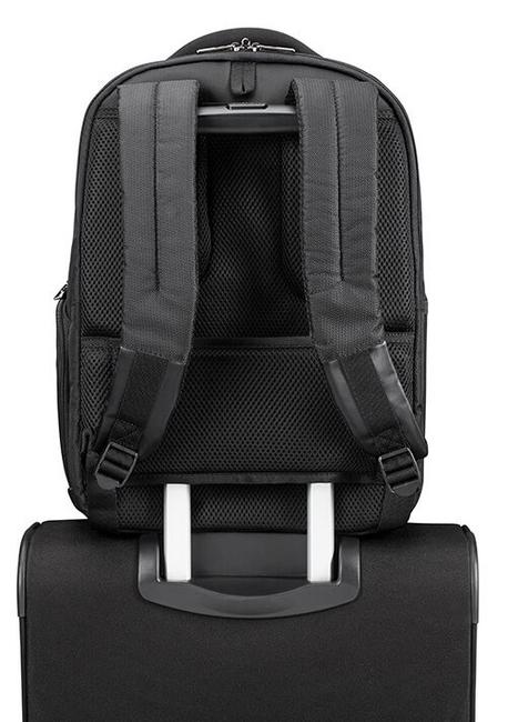 backpack VECTURA EVO, 14” PC case, with easy pass BLACK - Laptop backpacks
