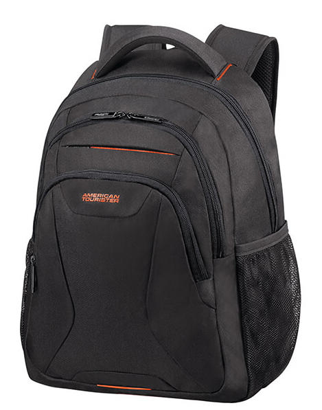 backpack AT WORK, tablet and 14.1&rdquo; PC case BLACK / ORANGE - Laptop backpacks