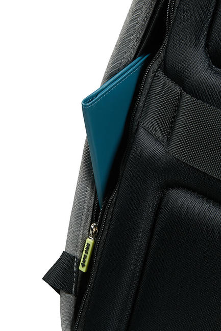 backpack SECURIPAK, with anti-theft system, 15.6” PC case gray - Laptop backpacks