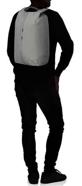 backpack SECURIPAK, with anti-theft system, 15.6” PC case gray - Laptop backpacks