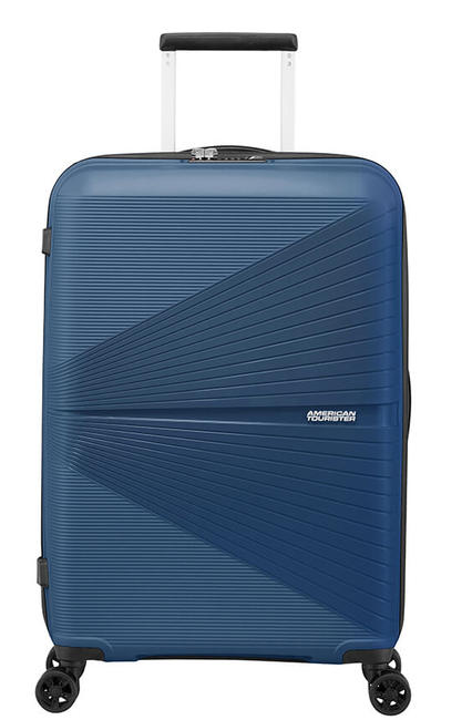 Trolley AIRCONIC, medium size, light midnightnavy - Rigid Trolley Cases