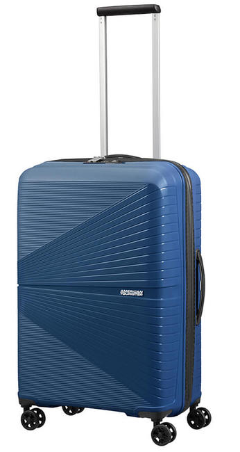 Trolley AIRCONIC, medium size, light midnightnavy - Rigid Trolley Cases