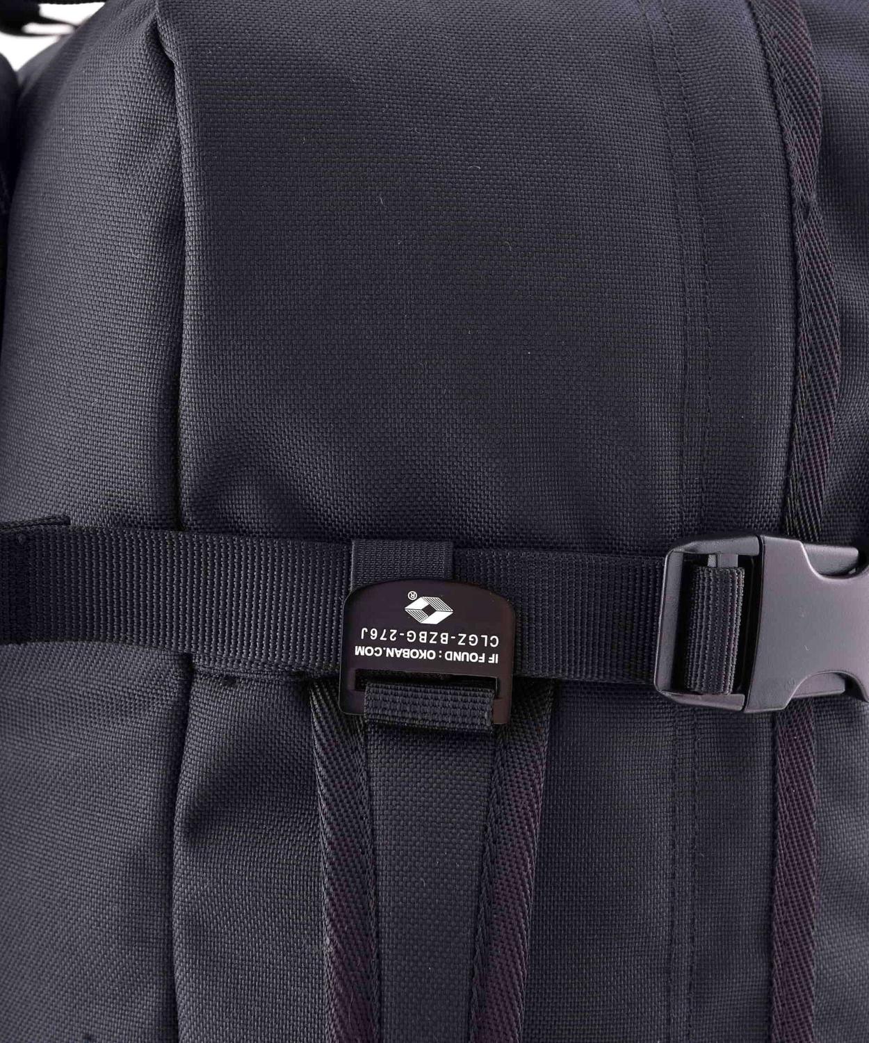 Cabinzero Travel Backpack Military 36 L Absolute Black Buy At