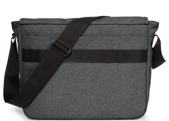 Messenger bag DELEGATE, 17” PC case BlackDenim - Work Briefcases