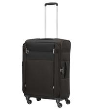 SAMSONITE trolley CITYBEAT, ultralight hand luggage, expandable BLACK - Semi-rigid Trolley Cases - 7