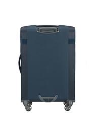 SAMSONITE trolley CITYBEAT, ultralight hand luggage, expandable blu navy - Semi-rigid Trolley Cases - 6