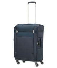 SAMSONITE trolley CITYBEAT, ultralight hand luggage, expandable blu navy - Semi-rigid Trolley Cases - 7