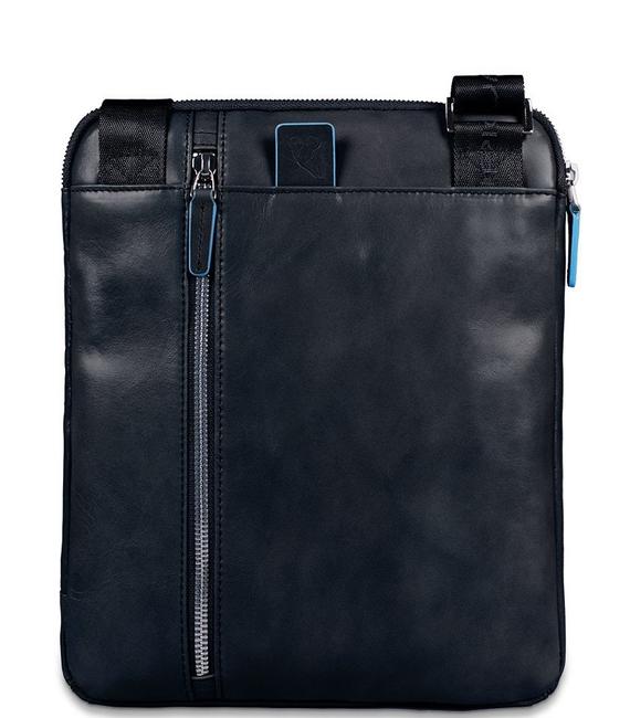 bag BLUE SQUARE, iPad holder blue - Over-the-shoulder Bags for Men