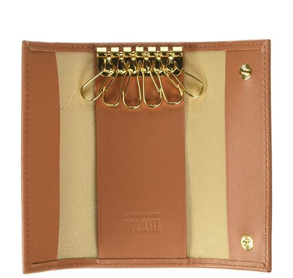 ALVIERO MARTINI 1 ^ CLASS GEO CLASSIC Key Case NATURAL - Key holders