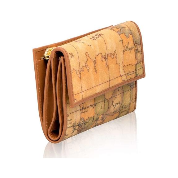 Wallet ALVIERO MARTINI 1 ^ CLASSE GEO CLASSIC, double compartment NATURAL - Women’s Wallets