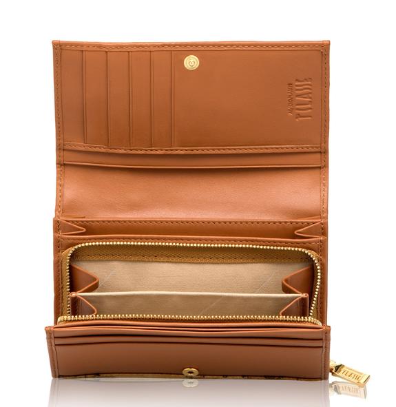 Wallet ALVIERO MARTINI 1 ^ CLASSE GEO CLASSIC, with logo plate NATURAL - Women’s Wallets