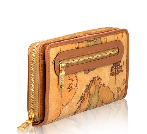 Wallet ALVIERO MARTINI 1 ^ CLASSE GEO CLASSIC, Zip Around NATURAL - Women’s Wallets
