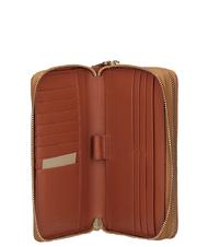 ALVIERO MARTINI PRIMA CLASSE Wallet ALVIERO MARTINI 1 ^ CLASSE GEO CLASSIC, double Zip Around compartment NATURAL - Women’s Wallets - 3