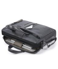 PIQUADRO folder URBAN, PC holder 15,6 ", in leather - Work Briefcases