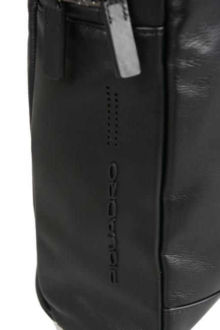 folder URBAN, PC holder 15,6 ", in leather Black - Work Briefcases