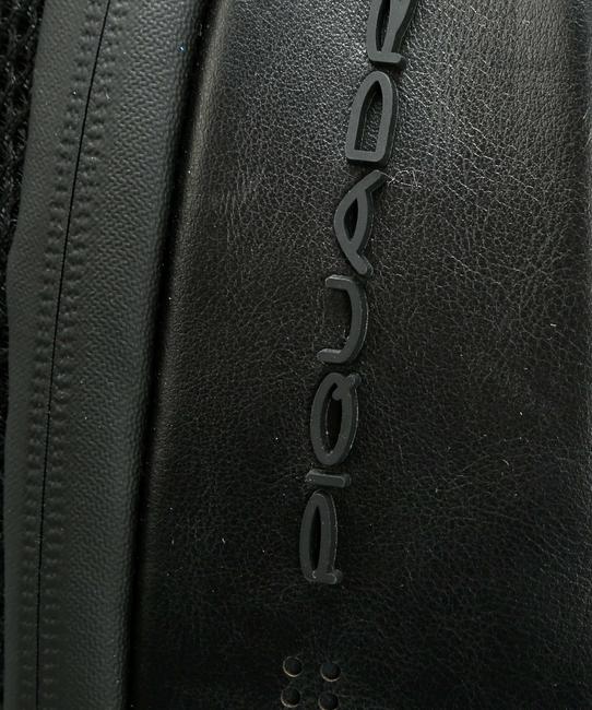 backpack URBAN FAST-CHECK, PC holder 15,6 ", in leather Black - Laptop backpacks