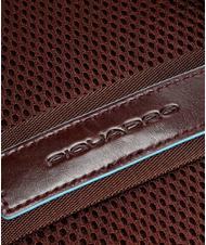 PIQUADRO backpack BLUE SQUARE, 15.6 "PC holder MAHOGANY - Laptop backpacks - 5