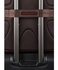 PIQUADRO backpack BLUE SQUARE, 15.6 "PC holder MAHOGANY - Laptop backpacks - 9