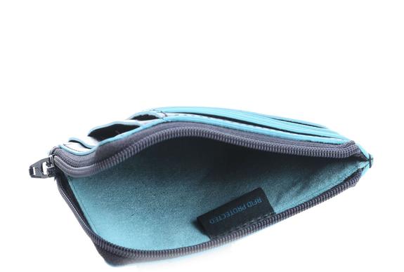 wallet BLUE SQUARE line blue - Men&rsquo;s Wallets