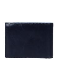 PIQUADRO wallet BLUE SQUARE, in leather, with RFID blue - Men’s Wallets - 4