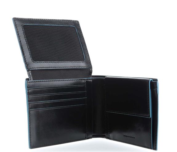 wallet BLUE SQUARE line, in leather Black - Men’s Wallets
