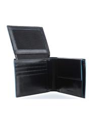 PIQUADRO wallet BLUE SQUARE line, in leather Black - Men’s Wallets - 3